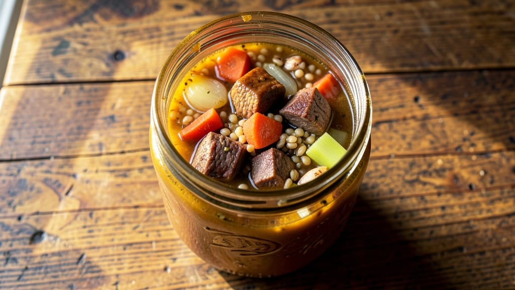 Beef Barley Soup Canning Recipe: Pantry-Friendly Heartiness in Glass Jars