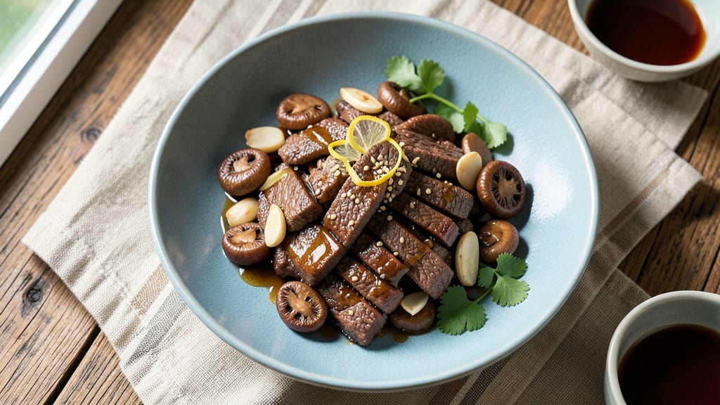 Beef and Shiitake Mushroom Stir Fry Recipe: Wok-Heated Umami Crunch in 20 Minutes