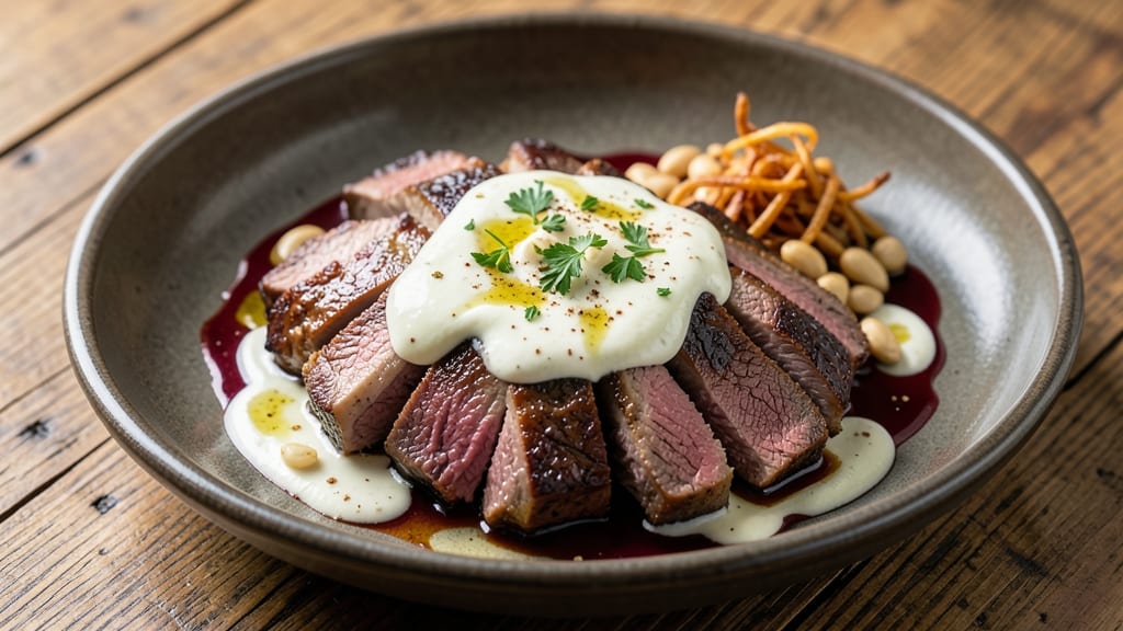 Arab Beef Recipe: Spiced Yogurt Marinated Skewers With Charred Crust