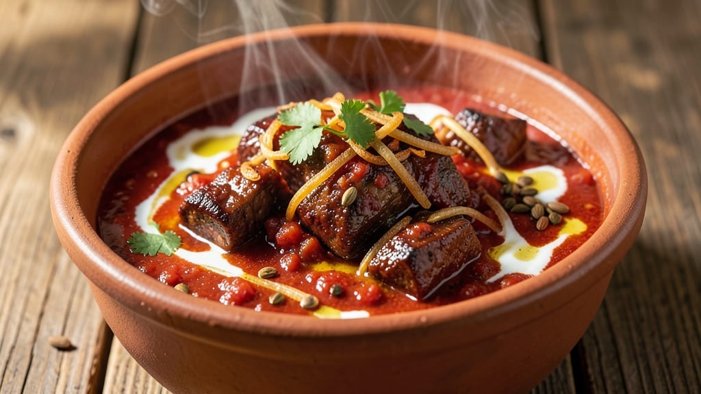 Beef Bhuna Gosht Recipe: Spiced Tomato-Coconut Stew With Tender Beef Threads