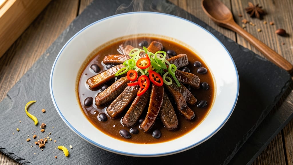 Beef and Black Bean Sauce Chinese Recipe: Wok-Fired Umami Depth in One Bowl