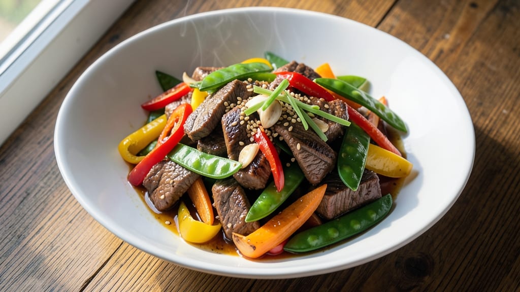 Asian Beef and Vegetable Stir Fry Recipe: Wok-Hot Umami Crunch in 20 Minutes