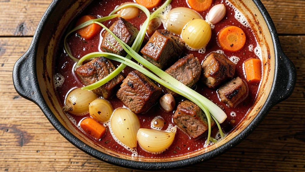 Beef and Leek Stew Recipe: Deeply Savory Braise With Caramelized Fond Magic