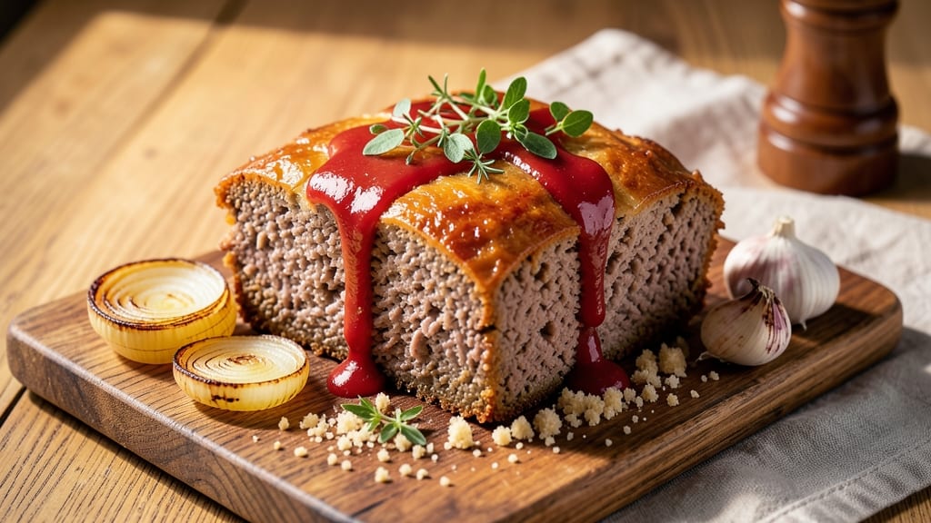 Beef and Veal Meatloaf Recipe: Umami-Packed Crust and Juicy Core