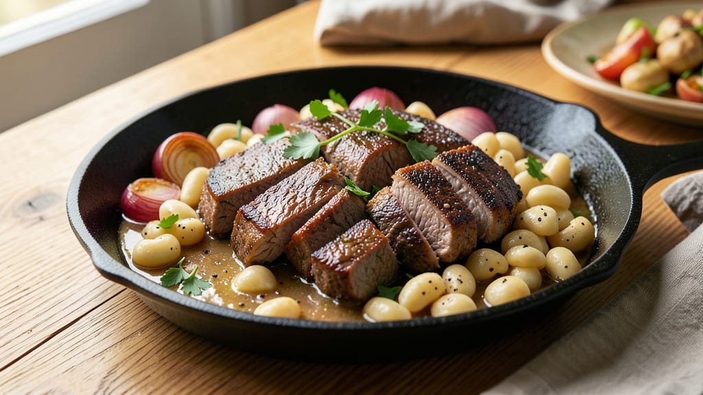 Beef and Spaetzle Recipe: German-Style Homestyle Coziness in One Pot