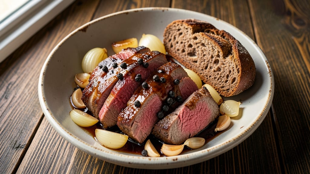 Authentic Beef on Weck Recipe: German-Style Braised Beef with Crispy Rye Bread