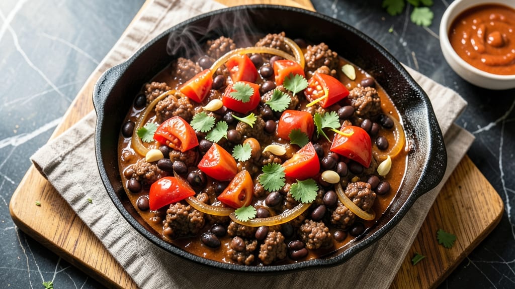 Beef and Black Bean Casserole Recipe: Crispy Top, Hearty Layers, One-Pan Magic