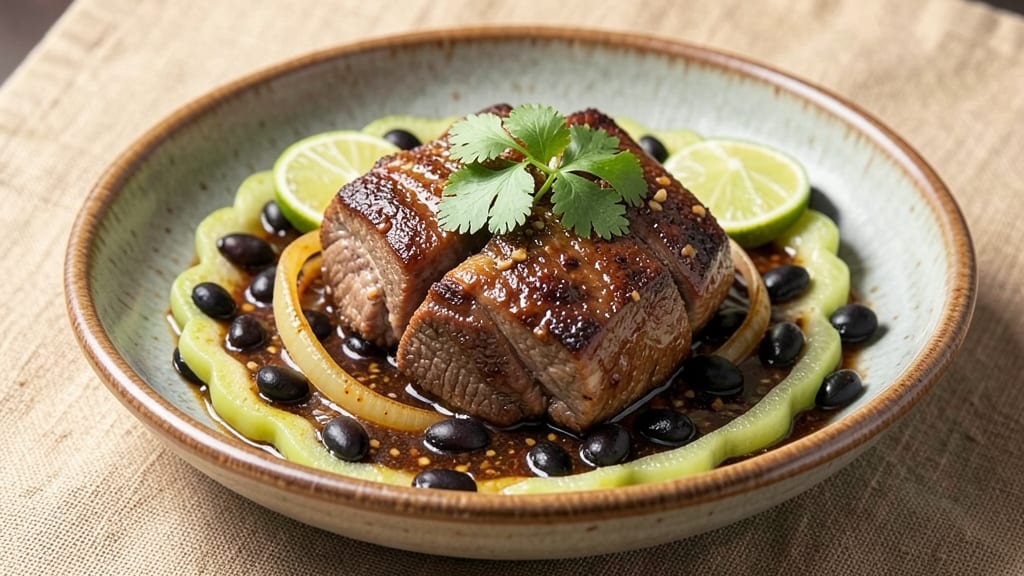 Beef Ampalaya With Black Beans Recipe: Filipino-Style Hearty Stew With Silky Greens