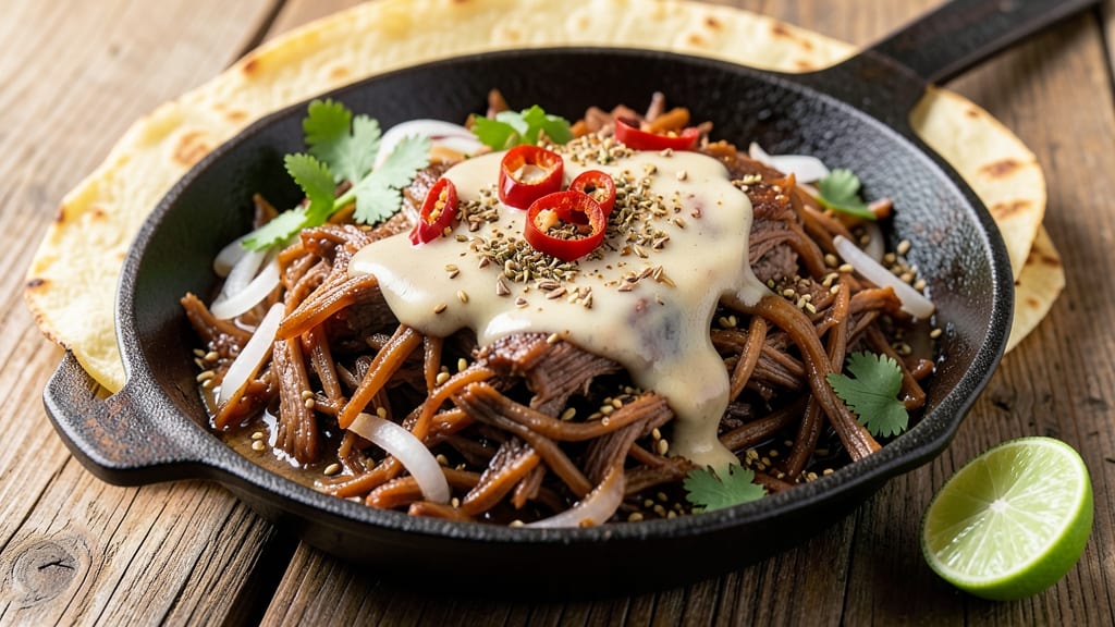 Authentic Mexican Shredded Beef Slow Cooker Recipe: Smoky Chipotle and Cinnamon-Spiced Magic