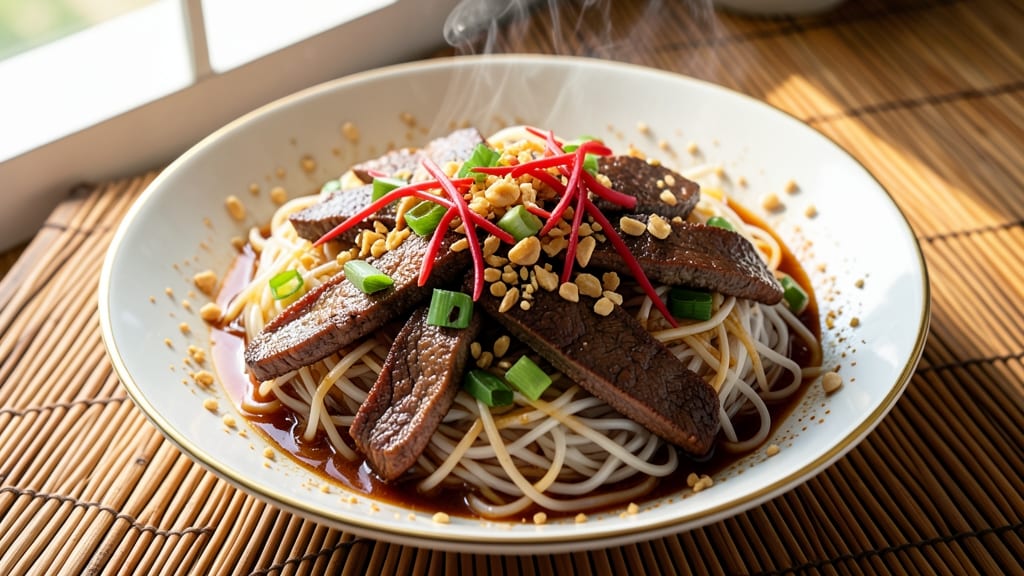 Authentic Beef Pad Thai Recipe: Wok-Hot Tamarind Crunch With Silky Rice Noodles
