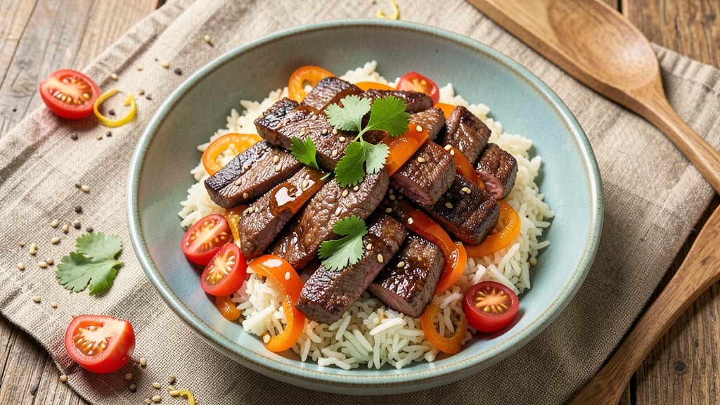 American Beef Stir Fry Recipe: Wok-Hot Crunch With Caramelized Beef Bites
