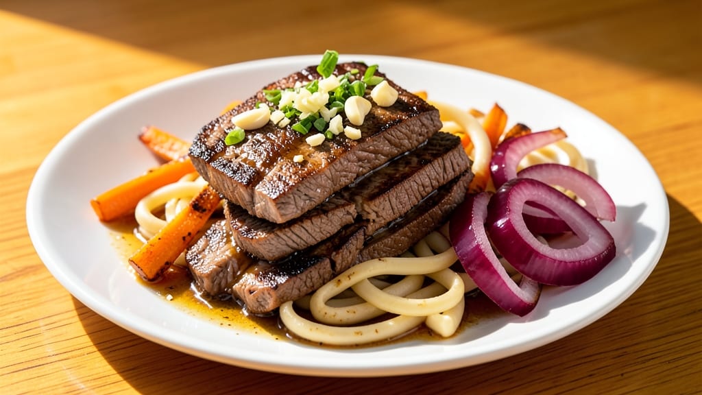 Beef And Bows Recipe: One-Pot Beef Stir-Fry With Crispy Noodles