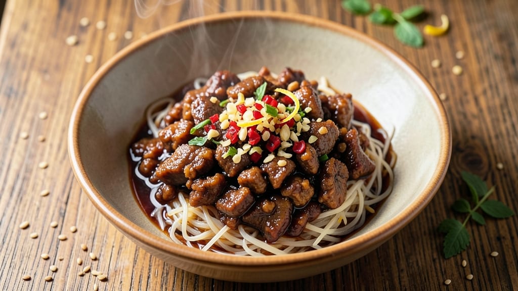 Bao Bun Beef Filling Recipe: Silky Soy-Ginger Marbled Meat