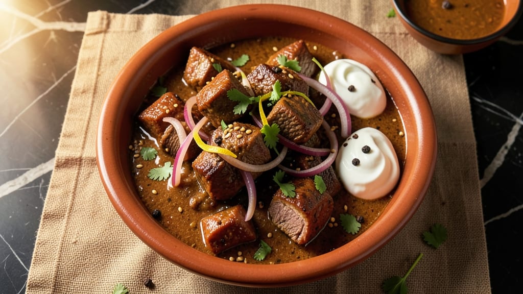 Authentic Beef Curry Recipe: Spiced Tomato Coconut Richness With Tender Beef Threads
