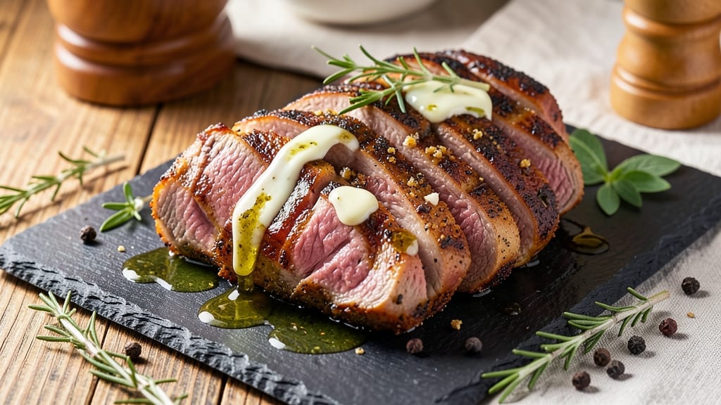 Baked Beef Tri Tip Recipe: Reverse-Seared Crust With Juicy Pink Hearts
