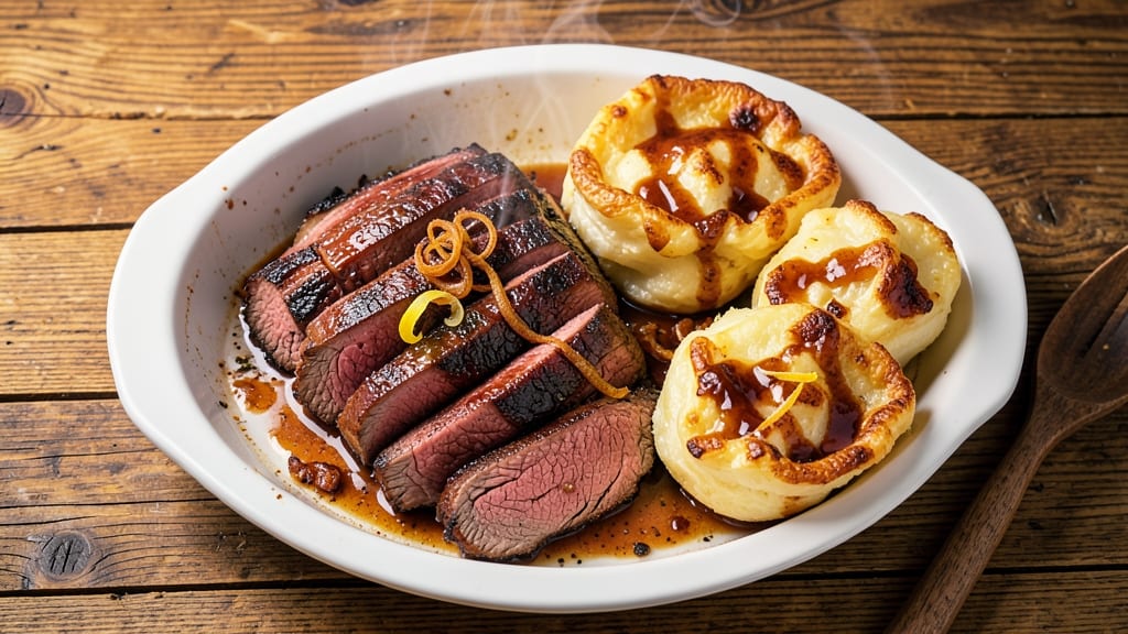 Beef and Yorkshire Pudding Recipe: Crispy Top, Juicy Meat, One-Pan Feast