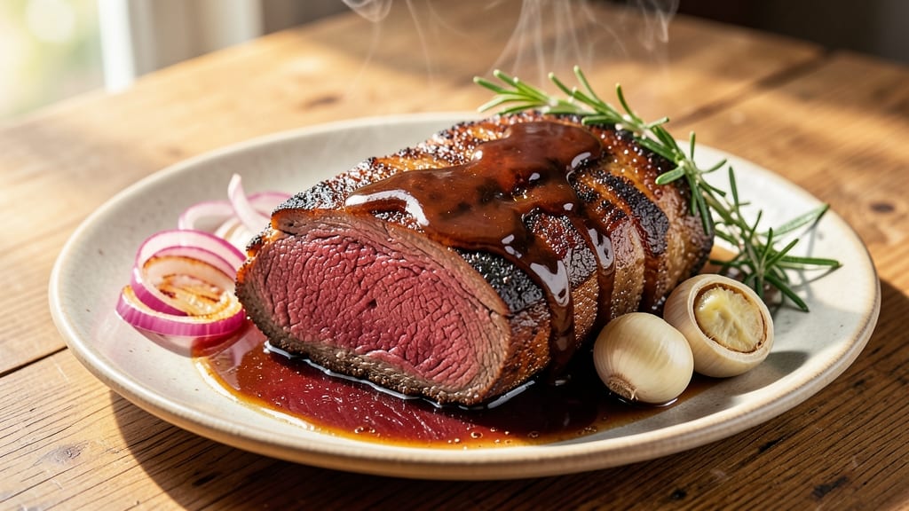 A1 Steak Sauce Roast Beef Recipe: Au Jus Bath That Turns Every Bite into Steakhouse Luxury