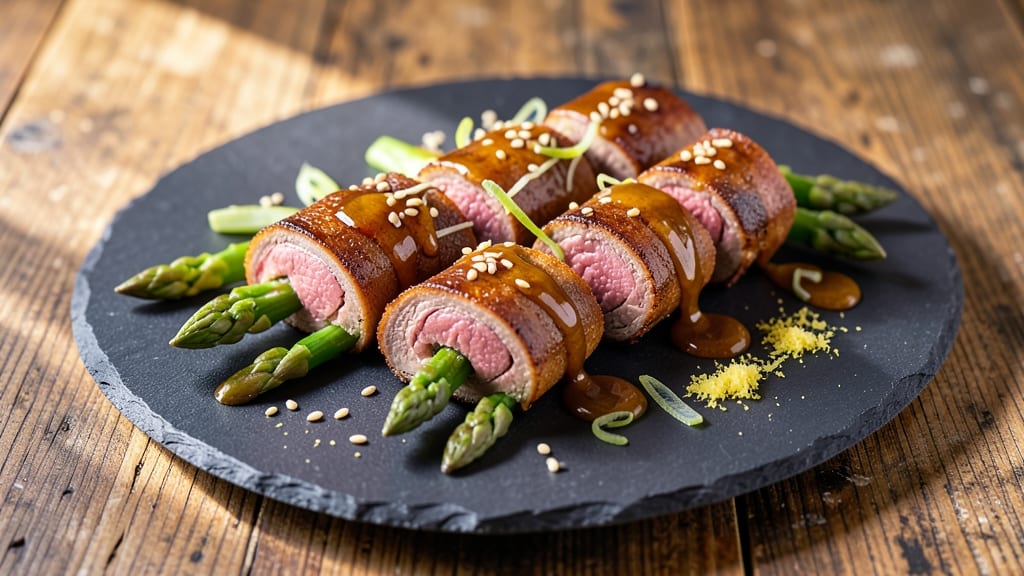 Beef Asparagus Rolls Recipe: Wok-Sear Crunch Meets Silky Soy Gloss