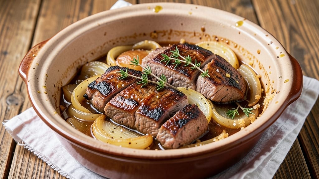 Beef and Onion Slow Cooker Recipe: One-Pot French-Inspired Fondue