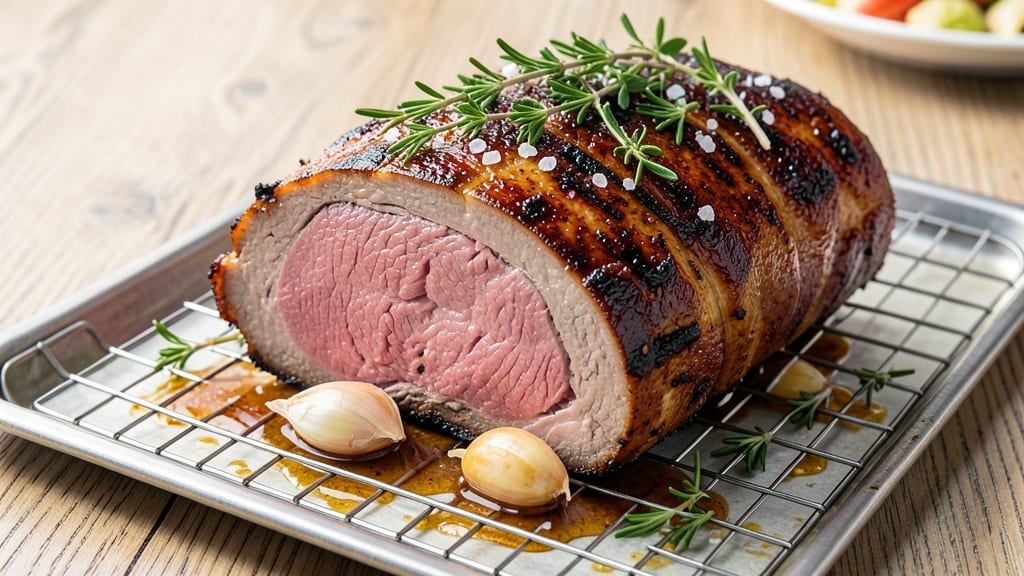 6-Lb Beef Tenderloin Roast Recipe: Herb-Crusted Perfection with Juicy Pink Core