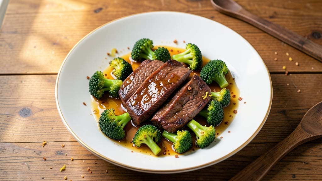 Beef and Broccoli Recipe Ingredients: Wok-Fired Umami Crunch With Silky Soy Gloss