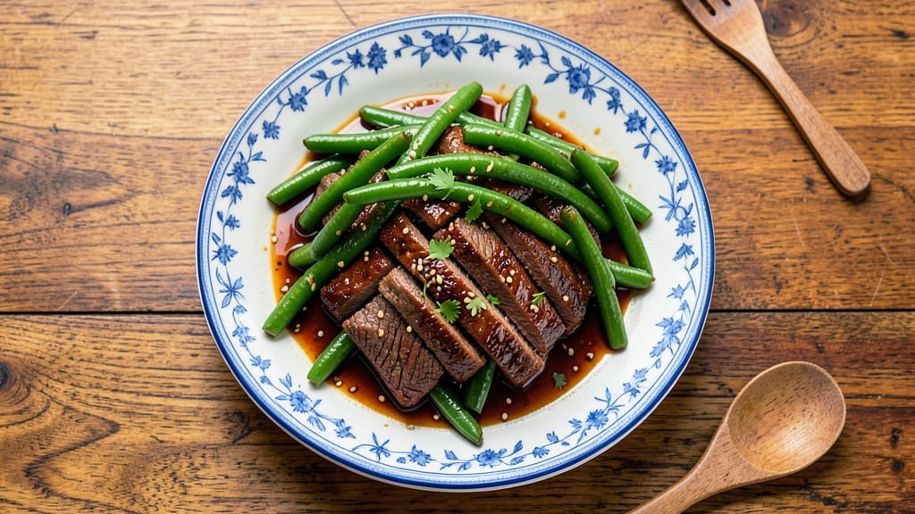 Beef and Green Beans Chinese Recipe: Stir-Fried Soy Ginger Harmony in 20 Minutes